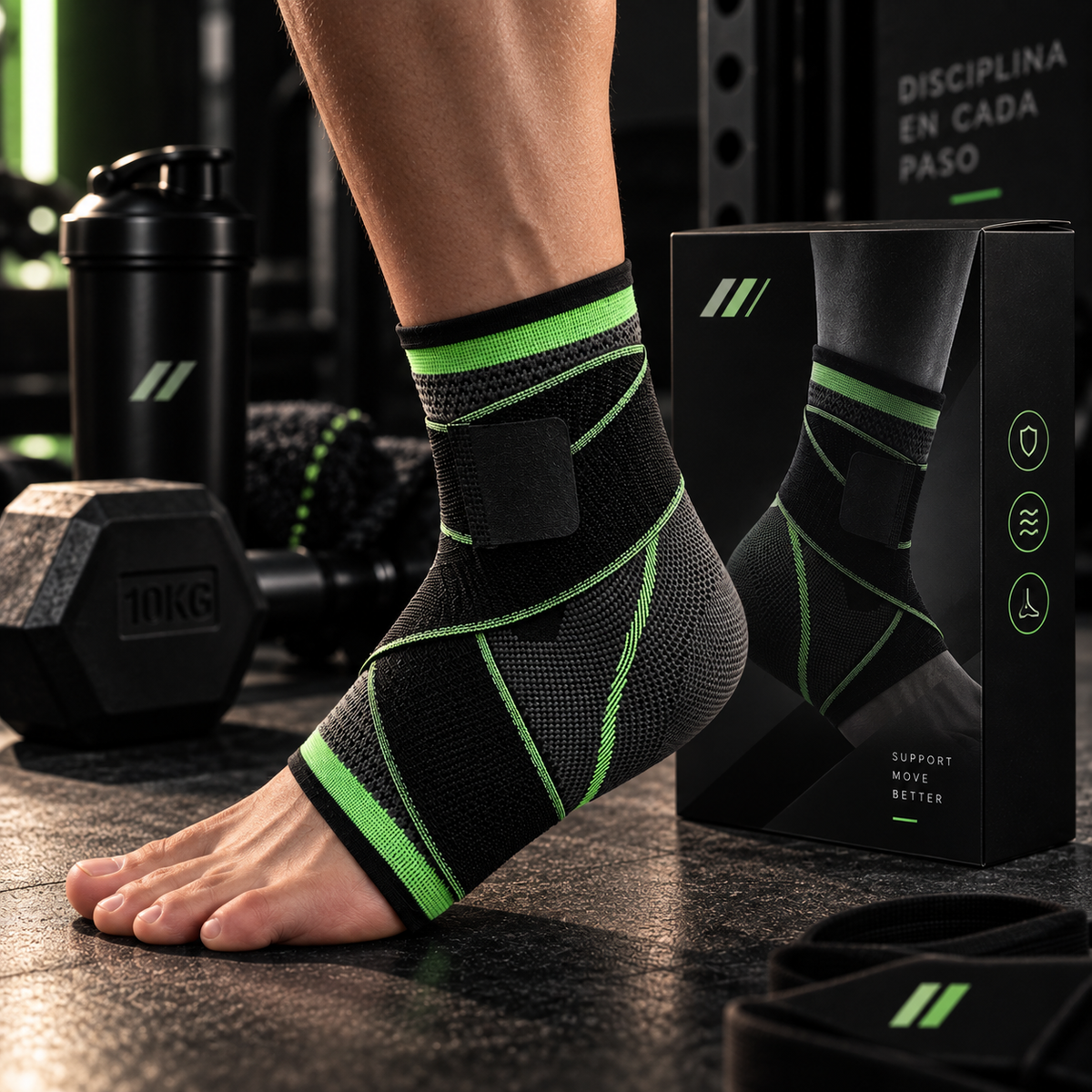 Tobillera Deportiva Compresion Soporte