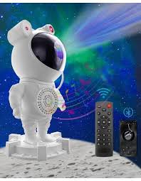 Lampara de mesa proyector astronauta