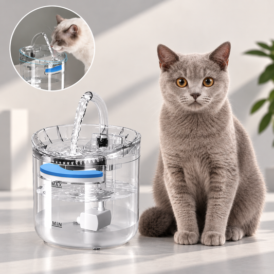Fuente de agua para mascotas