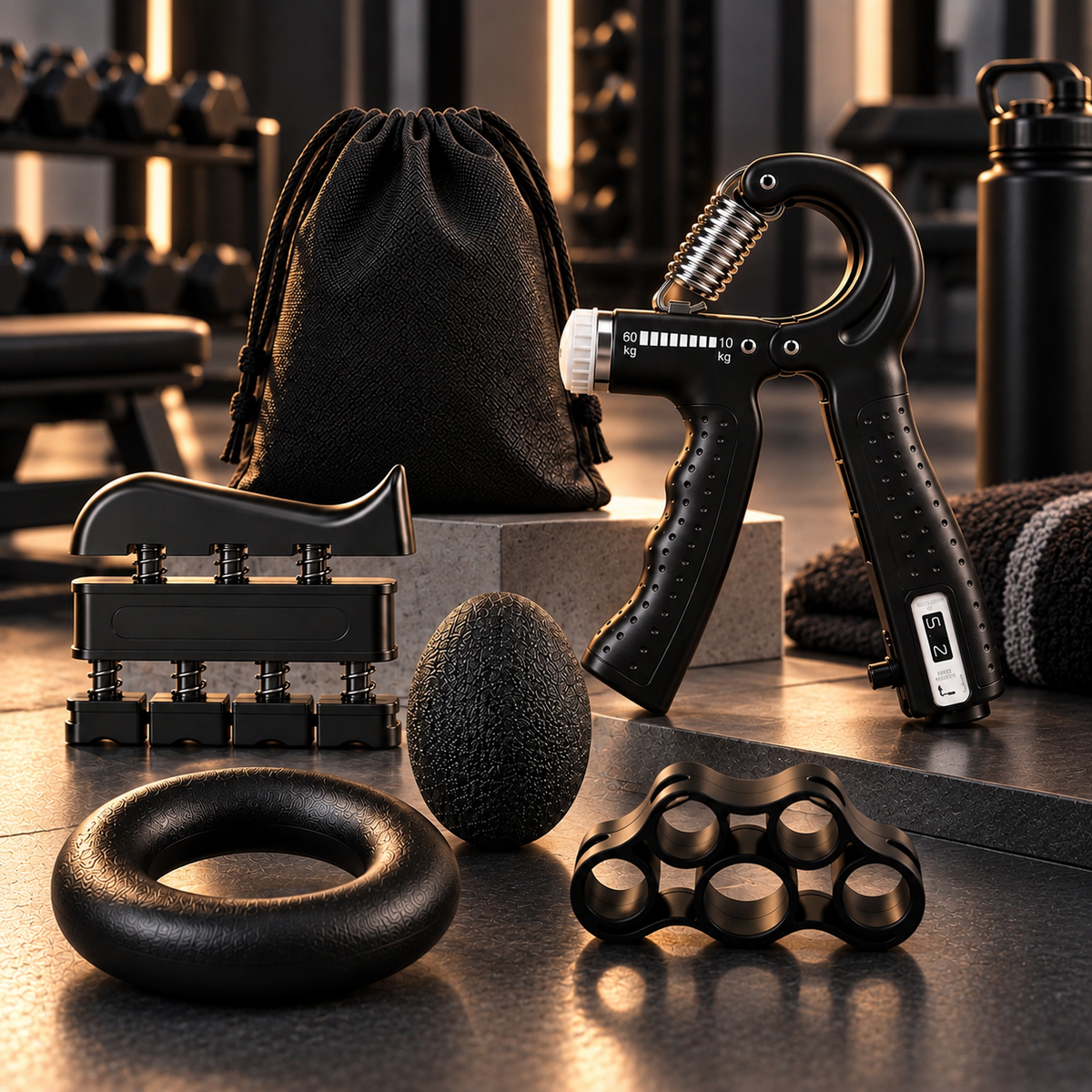 Ejercitador de antebrazo Hand Grip Kit