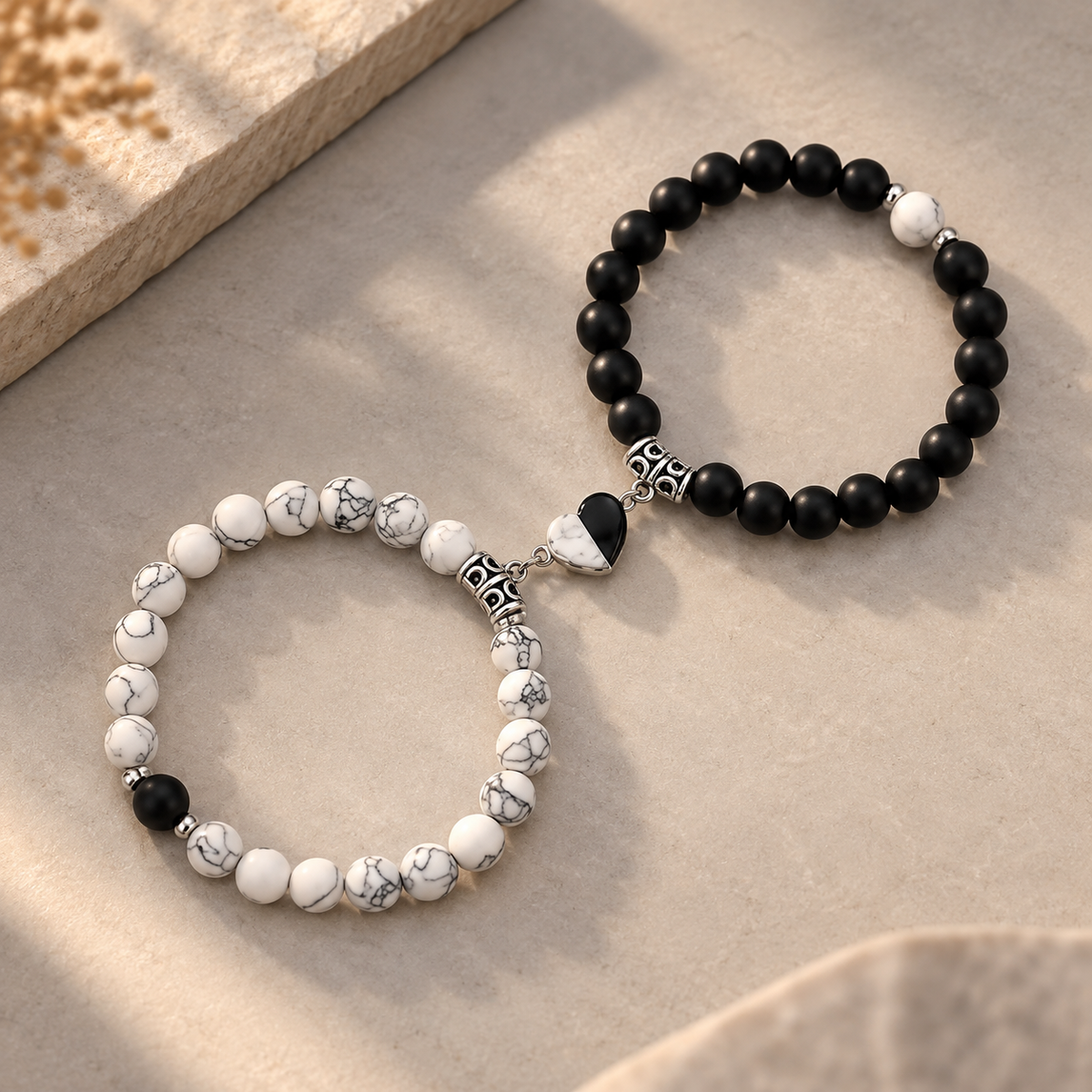 Pulseras yin & yang de amistad