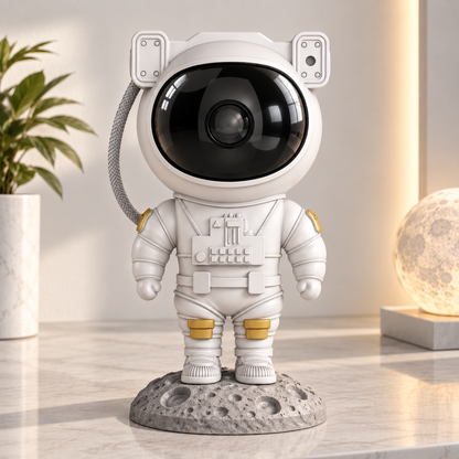 Lampara de mesa proyector astronauta