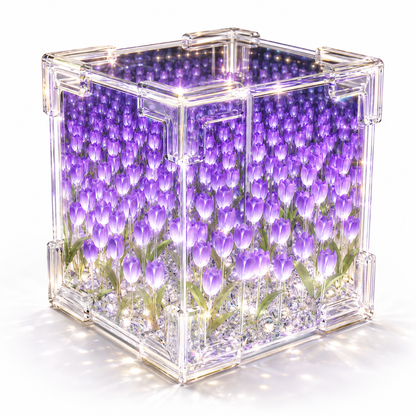 Lampara de tulipanes