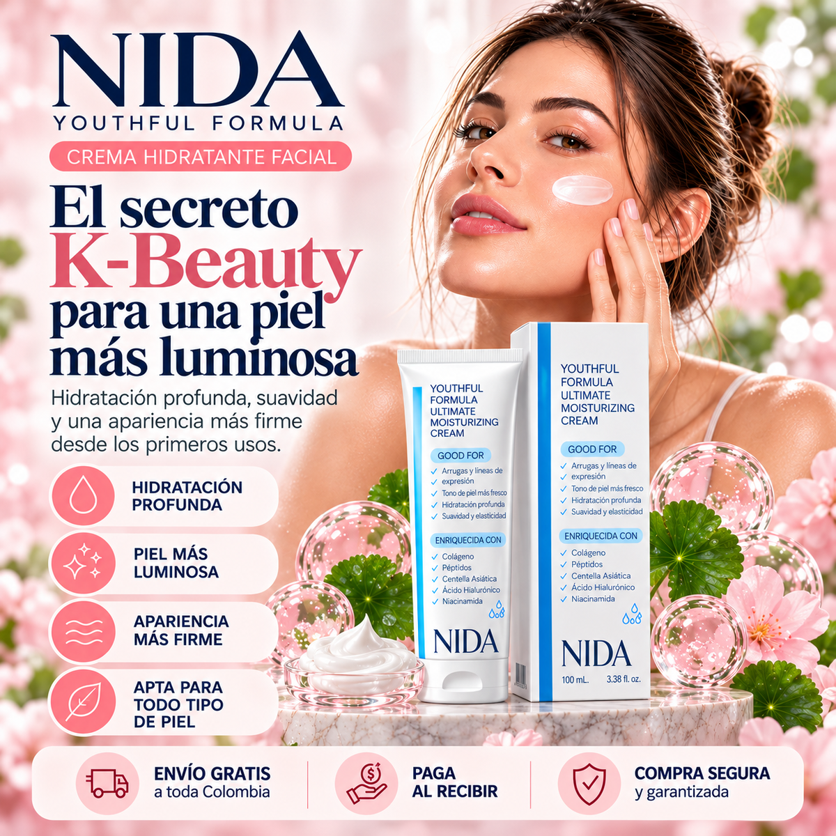 CREMA NIDA YOUTHFULL 100ML + OBSEQUIO