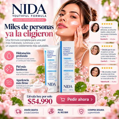 CREMA NIDA YOUTHFULL 100ML + OBSEQUIO